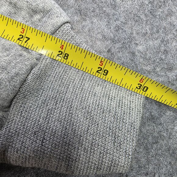 Vintage Peanuts Sweatshirt Large Gray Snoopy Skiing Where's The Chicks 80s USA - Picture 7 of 8